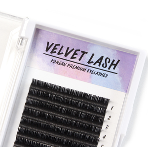 Extensiones de pestañas PBT coreanas de alta calidad 0,20mm I Curl 5-20mm Safe KC aprobado fibra mate Faux Mink Classic - Product Image 4