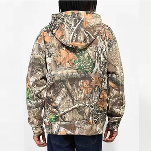 Sudadera con Capucha de Camuflaje para Hombre, Manga Larga, Estampada, Transpirable, de Poliéster, para Caza - Product Image 3