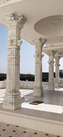 Colonnes en marbre massif sculptées à la main HAYAT INDUSTRIES, taille personnalisable, pour pavillon, hall, support structurel extérieur, style moderne