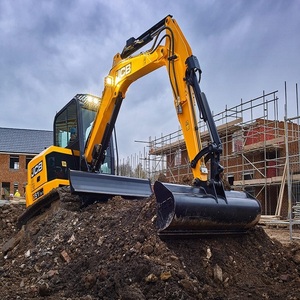 Potente Miniexcavadora JCB de Orugas para Uso Doméstico, Construcción de Calidad Premium, Opciones de Entrega Rápida, Motor en Venta - Product Image 3