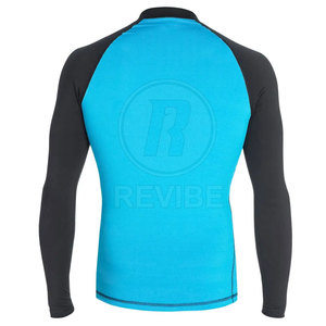 Rashguard de MMA de Último Diseño a Precio de Mayoreo, 100% Poliéster, UPF50+, Manga Larga, Logotipo Personalizado para Hombre - Product Image 2
