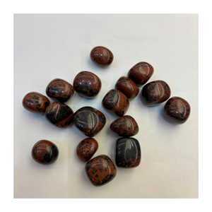 Natural Mahogany Obsidian Tumbled Stones Wholesale – <b>Polished</b> Brown <b>Black</b> Obsidian Crystal Gemstone Bulk - Product Image 1