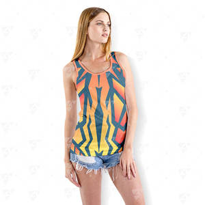 Camiseta sin Mangas Deportiva para Hombre, Personalizable con Logotipo, 100% Poliéster, Transpirable, Ligera, de Secado Rápido, 100 Gramos, Alta Calidad ODM - Product Image 2