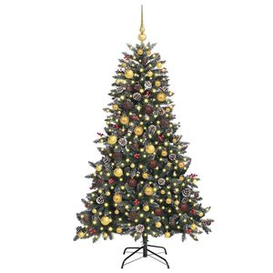 Albero di Natale artificiale verde da 70,87 pollici con 300 LED - Product Image 3