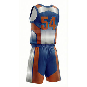 Uniforme de Baloncesto Personalizable al por Mayor con MOQ Bajo, Uniforme de Baloncesto Duradero de Secado Rápido, Jersey de Baloncesto de Poliéster - Product Image 2