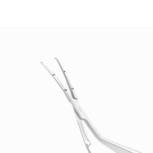 Pinzas Oftálmicas con Escala de 2.50/5.00 mm, Diseño de Acción Cruzada para Incisiones de 1.50 mm, Curvas, de Acero Inoxidable, Microquirúrgicas - Product Image 3