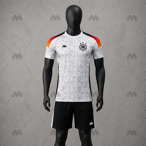 Camiseta de Fútbol Estampada de Secado Rápido, Transpirable, de Poliéster, Uniforme Personalizado para Equipo, Top Deportivo para Entrenamiento y Partido - Product Image 1