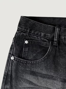 Custom Back Buckle Straight Loose <b>Relaxed</b> <b>Fit</b> Vintage Bell Bottom Raw Salvage Original Japanese Selvedge Denim <b>Jean</b> Pant For <b>Men</b> - Product Image 6