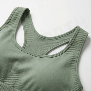 Seamless Women Push Up Fitness Wear Yoga Set Adult Female Gym Legging Sports <b>Padded</b> Bra Activewear <b>Running</b> Suit Gear - Product Image 4