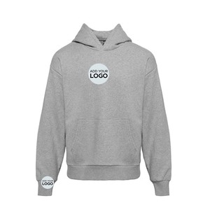 เสื้อฮู้ดผ้าฝ้ายออร์แกนิคนุ่มผสมโพลีเอสเตอร์สำหรับผู้ชาย - Product Image 3