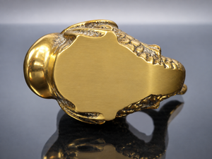 Unique brass <b>ashtray</b> Fish Shape Desktop <b>Ashtray</b> <b>Vintage</b> Design Home Decor Smoking Accessory - Product Image 5