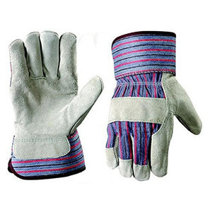 Nouveauté 2026 : Gants de sécurité robustes en cuir de vachette pleine fleur pour l'extérieur, avec manchette longue, anti-choc, anti-boulochage, compatibles écran tactile, pour le jardinage - Product Image 1