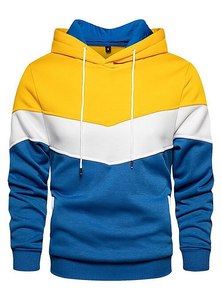Sudadera con Capucha Deportiva Personalizada al por Mayor para Hombre, Diseño con Paneles en Contraste, Sudadera Deportiva para Equipos Deportivos - Product Image 5