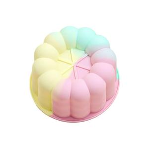 แม่พิมพ์ซิลิโคนอบขนมแบบถอดง่าย รูปทรงดอกไม้กลีบยาว สีพีชใหม่ เหมาะสำหรับทำขนมมูสฝรั่งเศส ใช้ได้กับอาหาร - Product Image 5