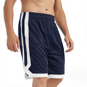 Shorts de bain pour hommes en polyester tissé 100 %, mi-élastiques, respirants, séchage rapide, légers, pour la plage, vente en gros ODM - Product Image 4