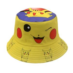 Chapeaux Bob Enfant <span class=keywords><strong>Pikachu</strong></span> Pas Chers, Broderie 3D, Casquette de Pêcheur, Impression par Sublimation, Chapeaux Réversibles, Chapeau Bob de Noël de Haute Qualité - Product Image 1