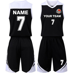 Uniforme de basket-ball personnalisé de haute qualité – Maillot et short d'équipe sublimés 100 % polyester - Product Image 2