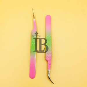 Offres Exceptionnelles : Pinces à Épiler Ombrées en Vison Écologique – Meilleures Ventes pour Extensions de Cils et Faux Cils (avec Logo) - Product Image 3