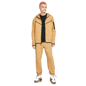 Ensemble de survêtement personnalisé en molleton technique de coton pour homme, taille sur mesure, avec broderie, idéal pour l'automne - Product Image 6