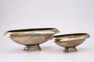 Jarrones de flores de Metal para decoración de interiores, jarrones de flores verdes de diseño hecho a mano, lo mejor para la decoración del hogar - Product Image 6