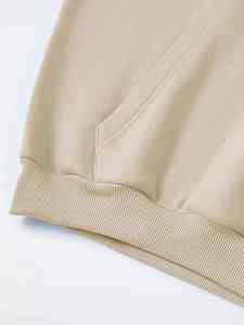 Fabricante Profesional de Sudaderas Extra Grandes, Sudadera con Capucha de Felpa de Algodón - Product Image 4