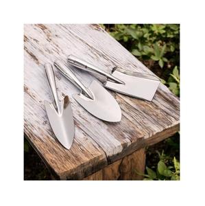 Juego de paletas de mano de acero inoxidable de alta resistencia con agarre ergonómico para jardinería en interiores y exteriores - Product Image 1