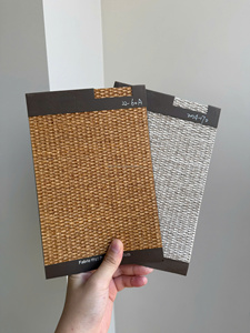 Natural Brown Seagrass Wallpaper, Handmade Woven Grasscloth <b>Wall</b> <b>Covering</b> for Home Decor, Hotel & Interior Design - Product Image 1