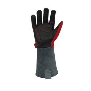 Fire Resistant Palm Welder <b>Gloves</b> Heavy Duty Goat Skin Leather Tig Welding <b>Gloves</b> New Style Safety Tig Welding <b>Gloves</b> - Product Image 2