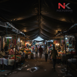 Lona de Vendedor Extra Gruesa, Resistente a los Rayos UV, para Puesto de Mercado Callejero, para Uso Comercial - Product Image 3