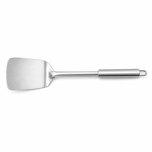 Espátula de acero inoxidable de alta calidad, espátula metálica para cocinar, espátula plana de mango largo para sartén, espátula para wok de cocina, precio de fábrica - Product Image 2