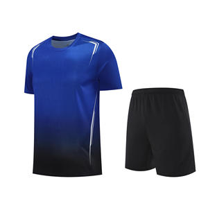 Ensemble de survêtement Dryfit Activewear personnalisé avec logo frontal, pour l'entraînement sportif d'automne, deux pièces respirant, coupe-vent, taille élastique - Product Image 4