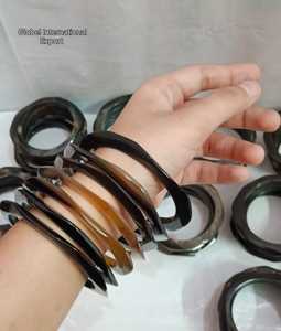 Buffalo Horn Bracelet <b>Bangles</b> Handmade Natural Horn Jewelry for Women Elegant Party Wear Fashion Accessories - Product Image 3