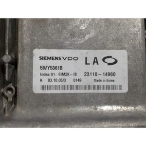 Unité de commande moteur SM5 1998-2010 d'occasion OEM 2311014960 - Product Image 4