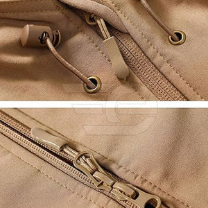 Men Softshell <b>Jacket</b> Waterproof Windproof <b>Lightweight</b> Outdoor Hiking <b>Running</b> Travel Sports Casual Streetwear Stylish - Product Image 2