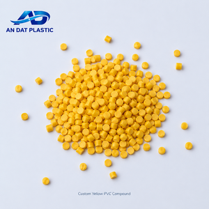 Furniture Accessory Molding Yellow PVC Pellets Density 1.31 1.32 Custom Labeling Dat <b>Plastic</b> Industrial Grade High Strength UV - Product Image 3