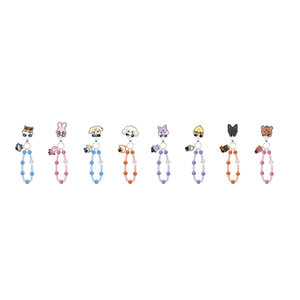 ATEEZ X ANITEEZ ANITEEZ in COLOR PHONE TAG <b>BEADS</b> STRAP <b>Plastic</b> Paper Children - Product Image 1