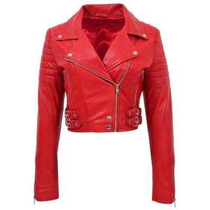 Women Premium Genuine Leather <b>Jacket</b> Soft Supple Lambskin Classic Tailored Fit Elegant <b>Casual</b> Fashion Outerwear - Product Image 3