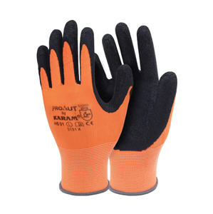 Orange Liner with Black Crinkle Latex Anti-Slip General Purpose for Aerospace Applications - Product Image 1