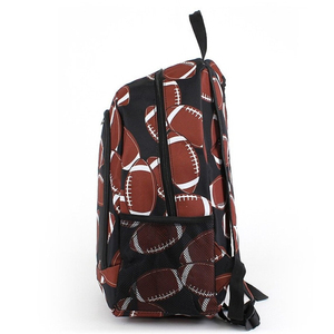 Black Orange <b>Drawstring</b> Basketball Bag Shoe Storage Lightweight Cinch Sack Sports Gym Training Waterproof 1680D 50-70L <b>Backpack</b> - Product Image 1