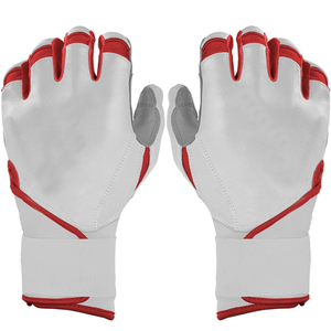High Quality Best Latest Collection <b>Baseball</b> Batting <b>Gloves</b> Unique Style Made with Heat Resistant Leather Material - Product Image 4