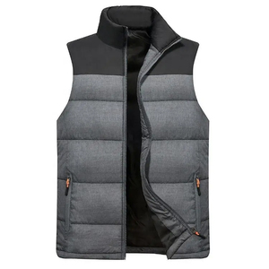 Chaleco Acolchado Talla Grande XL para Hombre, Chaqueta sin Mangas, Cálida, Acolchada, Resistente al Viento, para Invierno y Actividades al Aire Libre - Product Image 6