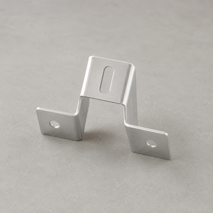 Material Certificate Available Fabrication Services Material Grade Aluminum Alloy Sheet <b>Metal</b> Fabrication Aluminum Bent Bracket - Product Image 3