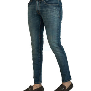 Dernier design, service OEM, jean décontracté pour homme à boutons, confortable, respirant, qualité supérieure, 100% coton lavé - Product Image 2