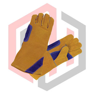 Guantes de Soldadura de Fibra de Carbono Para-Aramida para Soldadura TIG/MIG, Resistentes al Fuego, Anticorte, Antideslizantes, Antiestáticos, Protección Térmica de 7mm - Product Image 2