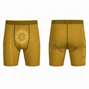 Men's Breathable Sports Multi Purpose Wear Polyester High Elastic Stretchy Compression Shorts Fitness Apparel Soft Yoga Shorts - Product Image 2