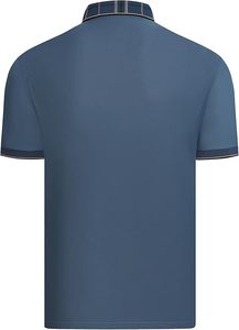 Polo de Golf de Alta Calidad para Hombre, Manga Corta, Absorbente de Humedad, Elástico, de Algodón Piqué Suave - Product Image 4