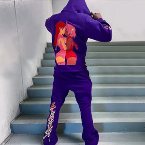 High Quality Men's Running Sportswear Training Suit <b>Tracksuit</b>, 100% Cotton Best Winter Fitness <b>Tracksuits</b> New Wholesale Sets - Product Image 5