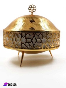 <b>Casserole</b> Hot Pot <b>with</b> Dome <b>Lid</b> for Arabian Restaurant Buffet Serving Traditional Arabic Serving <b>Casserole</b> <b>with</b> <b>Lid</b> Premium Hot - Product Image 6