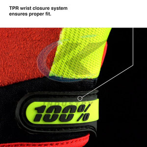 Gants de motocross d'hiver légers et respirants avec design antidérapant, fermeture auto-agrippante, doigts entiers pour les sports de plein air et la conduite - Product Image 6