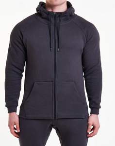 Conjuntos Deportivos de 2 Piezas para Hombre al por Mayor, con Cremallera, Sudadera con Capucha, Traje para Correr, Chaqueta con Logotipo Personalizado, Traje de Entrenamiento - Product Image 4